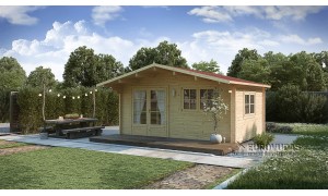 Log cabin MONACO PLUS 5x4m...