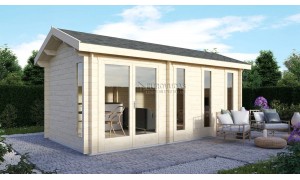 IN STOCK! Log cabin ALBA...