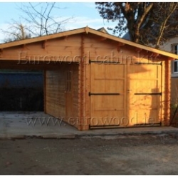 Gallery of wooden garages